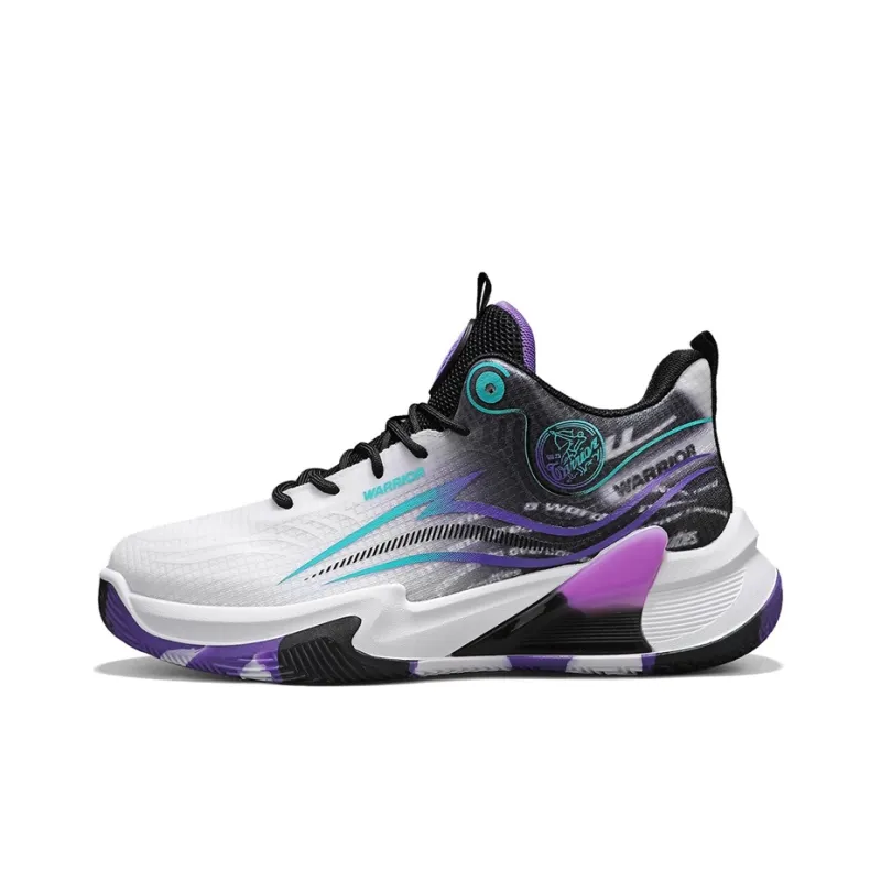 WARRIOR Basketball Shoes Men Low Top Black-0