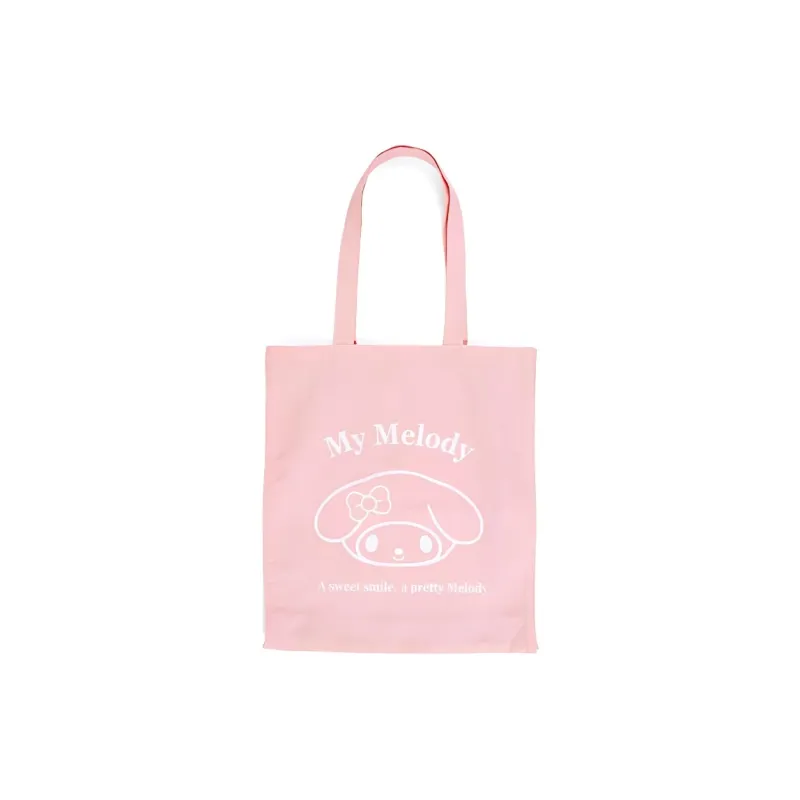 Sanrio Cotton Canvas Canvas Bag Handbag Shoulder Bag Women's Pink-0