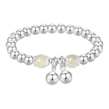 Bear Silversmith 999 Fine Silver Sterling Silver Bracelet Women's
