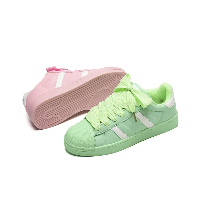 ALI THE FOX Slip Resistant Cushioning Abrasion Resistant Lightweight Low Top Skateboard Shoes Unisex-87