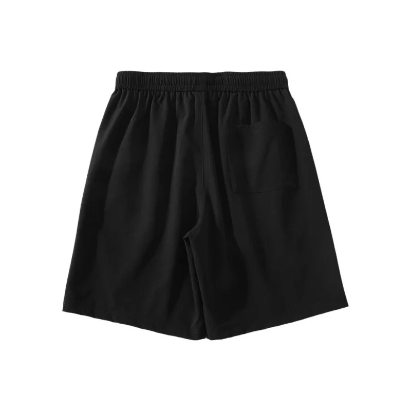 KFKU Casual Shorts Unisex Black-1