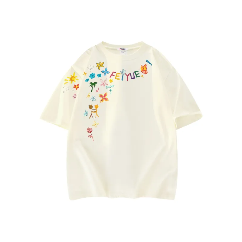 Feiyue T Shirts Unisex-8