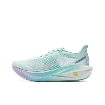LiNing Flyer 5 Challenger Cushioning Slip Resistant Lightweight Rebound Low Top Running Shoes Women's Glacier Blue