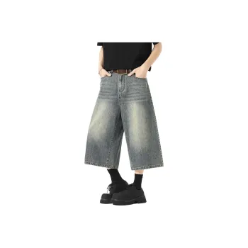 Warrior Cloud Sail Series Denim Shorts Unisex