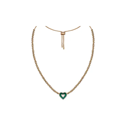 BLACK BY BLUE BRAVE 4B Plated 18K Gold Necklaces Women's
