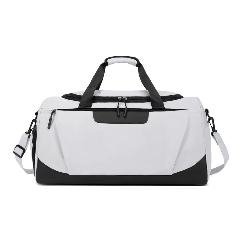 BUBM Nylon Travel Bag Unisex Black/Dark Blue/Light Blue/Pink/Light Gray-19