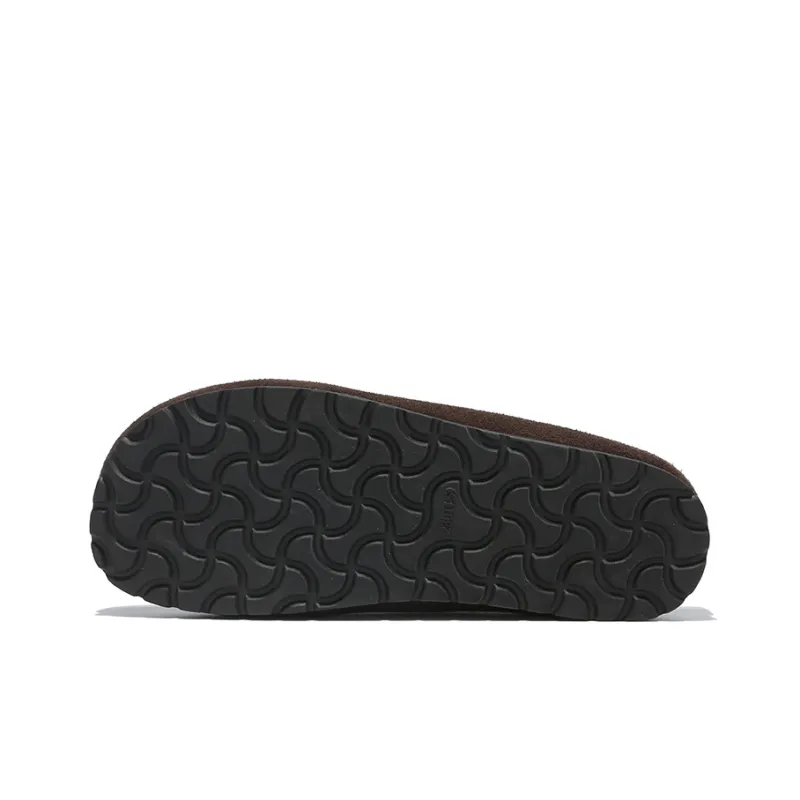 ALI THE FOX Rubber Sole Slip Resistant Closed Toe Slippers Women's Camel-4