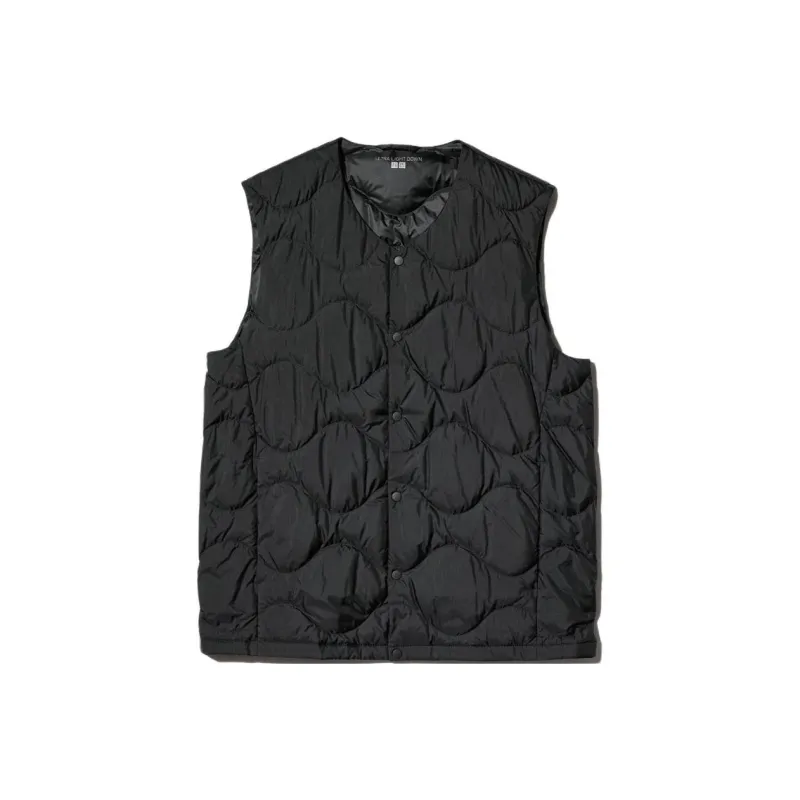 UNIQLO Vests Unisex Black-0