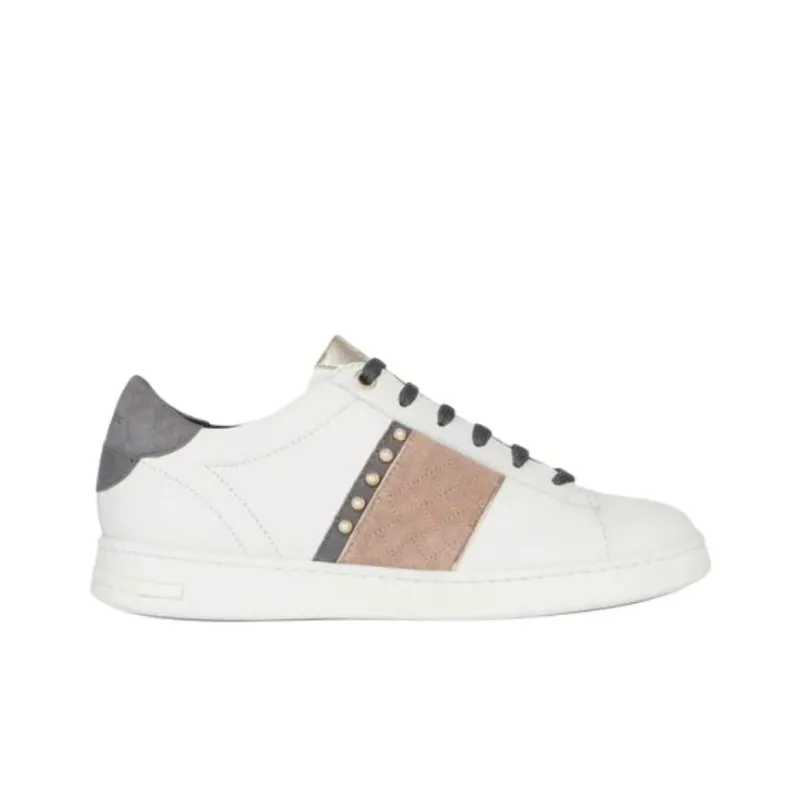 GEOX Jaysen Low Top Skateboard Shoes Women's White-1