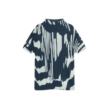 PLEATS PLEASE ISSEY MIYAKE Refraction Top