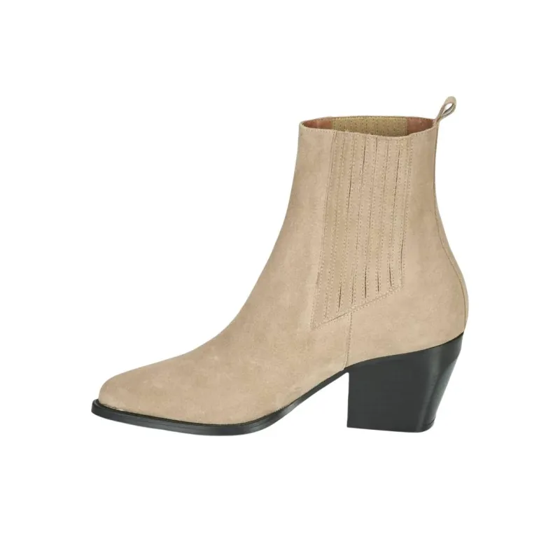 JONAK Doctir Ankle Length Chelsea Boots Women's Brown-0