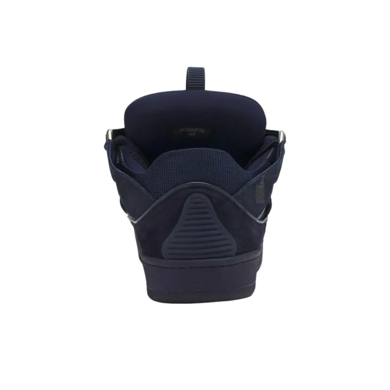 Lanvin Curb Low Top Skateboard Shoes Unisex Dark Blue-5