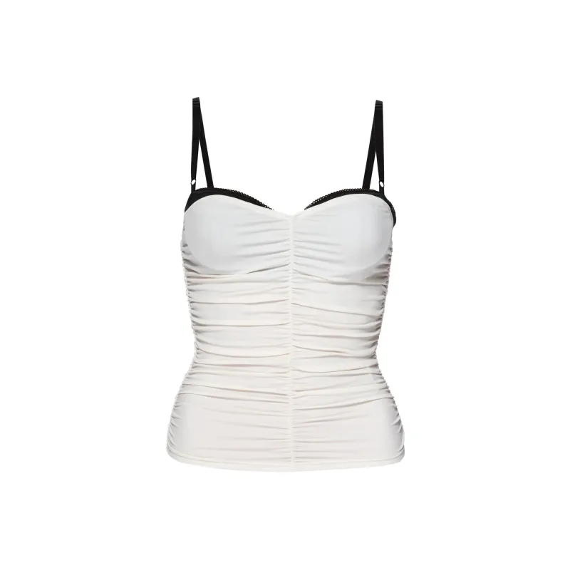 Miaou RENZO TUBE TOP Camisole Women's Cream-0