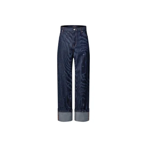 LOUIS VUITTON Cuffed Denim Skate Pants