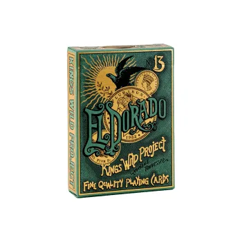 Huiqi Flower Cutting El Dorado Gold Kingdom Kwp Jackson Robinson Poker Cards