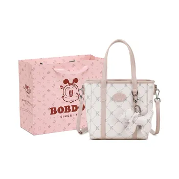 BOBDOG PU Basket Bag Handbag Small Size Women's Pink/Light Blue