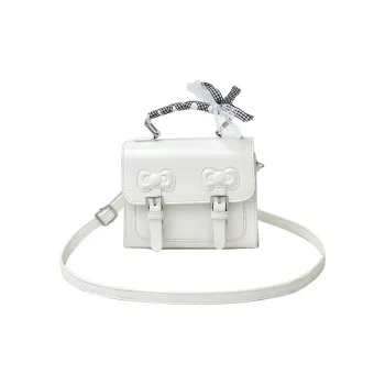 Yalu PU Shoulder Bag, Crossbody Bag, Handbag Women's Ecru/Silver/Black/Purple/Pink
