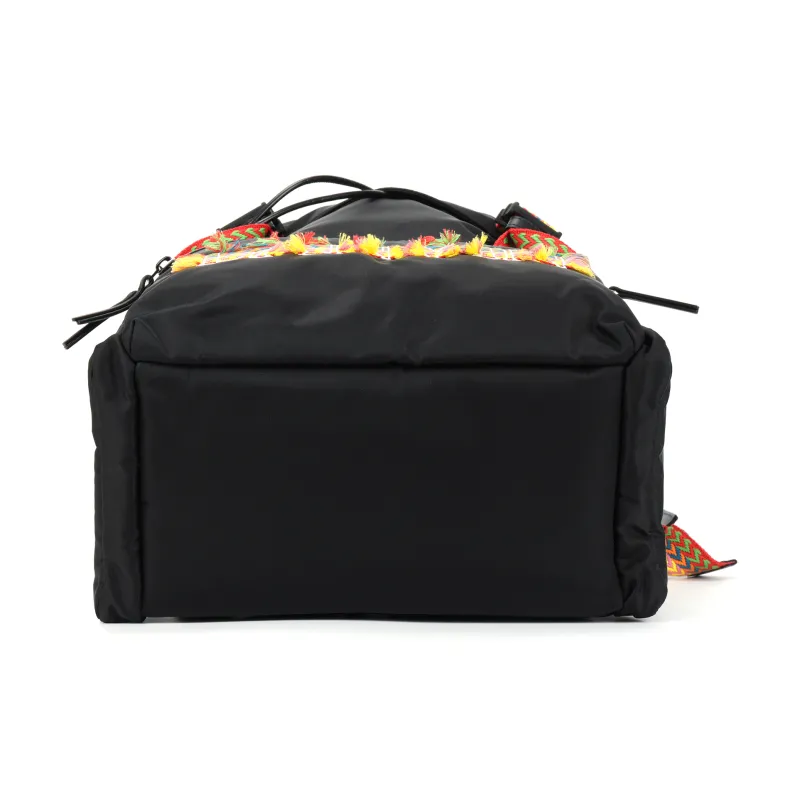 Lanvin Fabric Backpack Men's Black-3