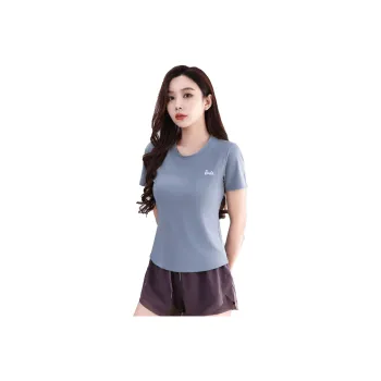 Barbie Yoga T Shirt Women's Haze Blue