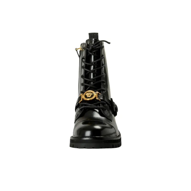 FANSIZHE Medusa Ankle Boots Men's Black-3