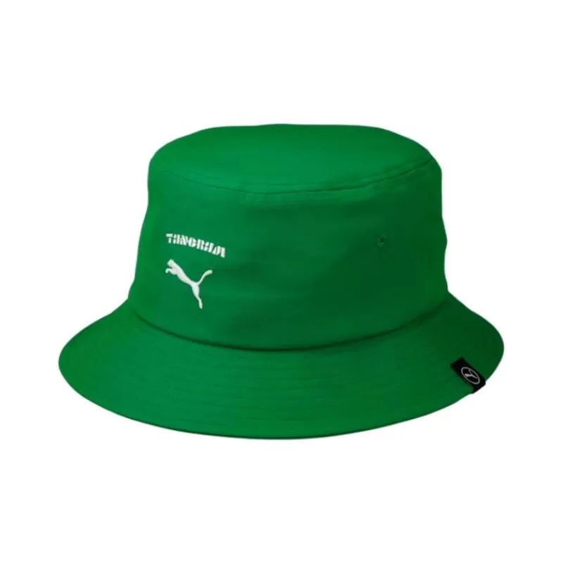 PUMA Polyester Bucket Hats Men's Green-0
