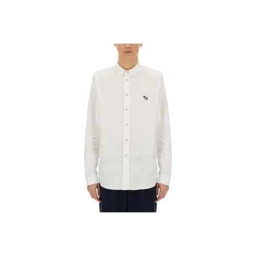 PS By Paul Smith Zebra Printed Long Sleeved Shirt