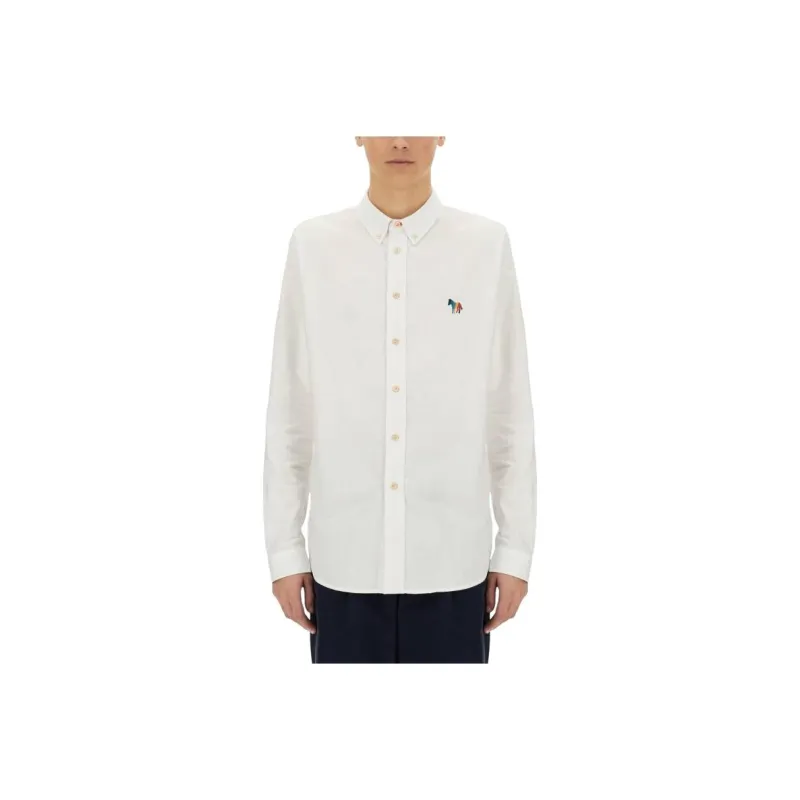 PS By Paul Smith Zebra Printed Long Sleeved Shirt-0