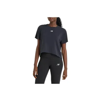 New Balance Drapey Regular T Shirt Women's Black