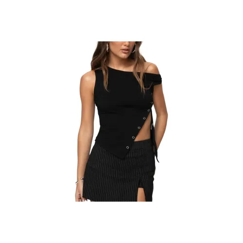 PRINCESS POLLY Tank Top Women's BLACK/Black