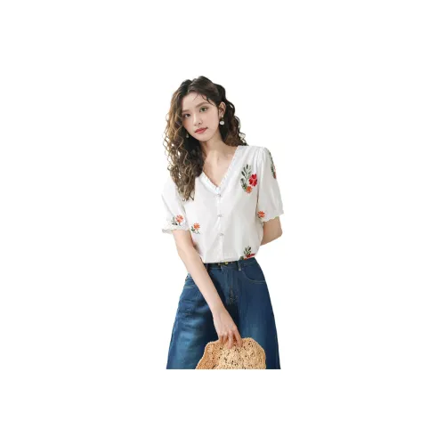 Wbwq Chiffon Shirt Women's Multiple Colors