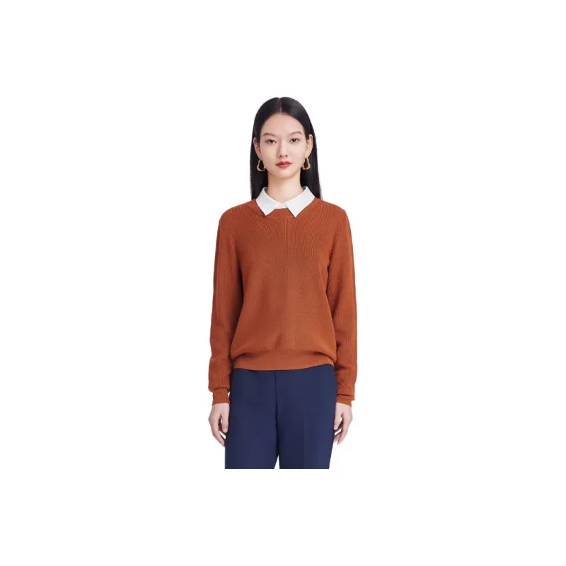 JZ. ANNAKRO Knitwear Women's Orange Red-0