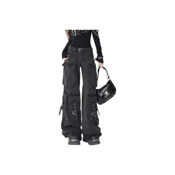 Pirkadat Cargo Pants Unisex Black