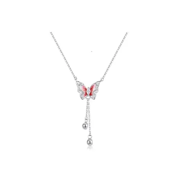 Treasure Flaws S999 Fine Silver Necklaces Women's
