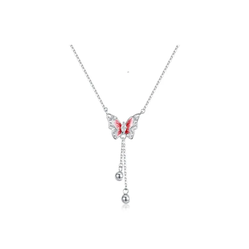 Treasure Flaws S999 Fine Silver Necklaces Women's-0
