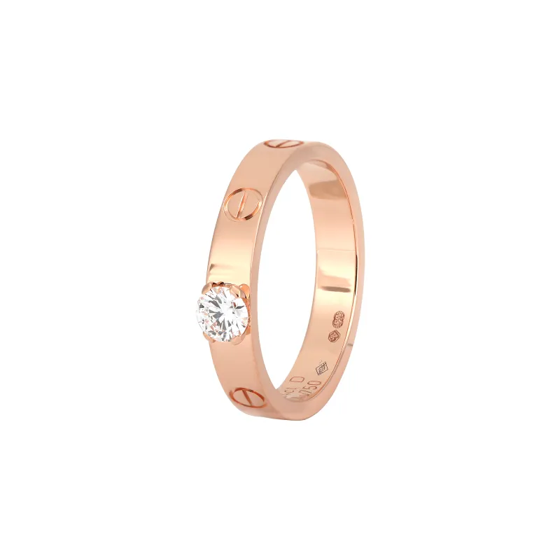 CARTIER 18K Gold Rings Women's Rose Gold-2