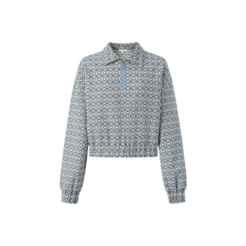 JZ. ANNAKRO Knitwear Women's Light Pattern Blue-0