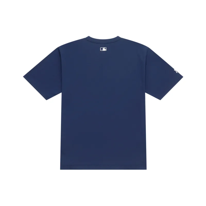 MLB New York Yankees Basic Collection SS25 T Shirt Unisex Navy Blue-1