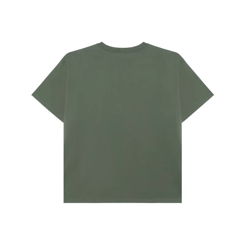 CELINE T Shirt Men's Cream Green-3
