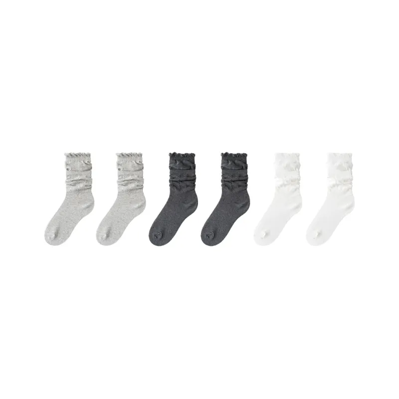 Cotton Gene Mid Calf Socks Women's Combo-54