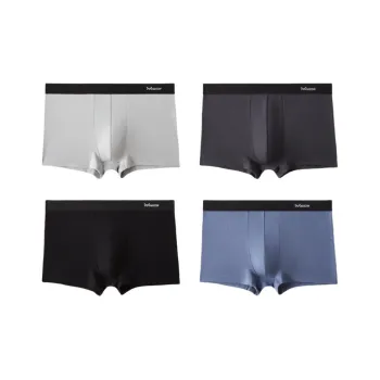 MIIOW Underpants Men's 4 Pack Mixed Color