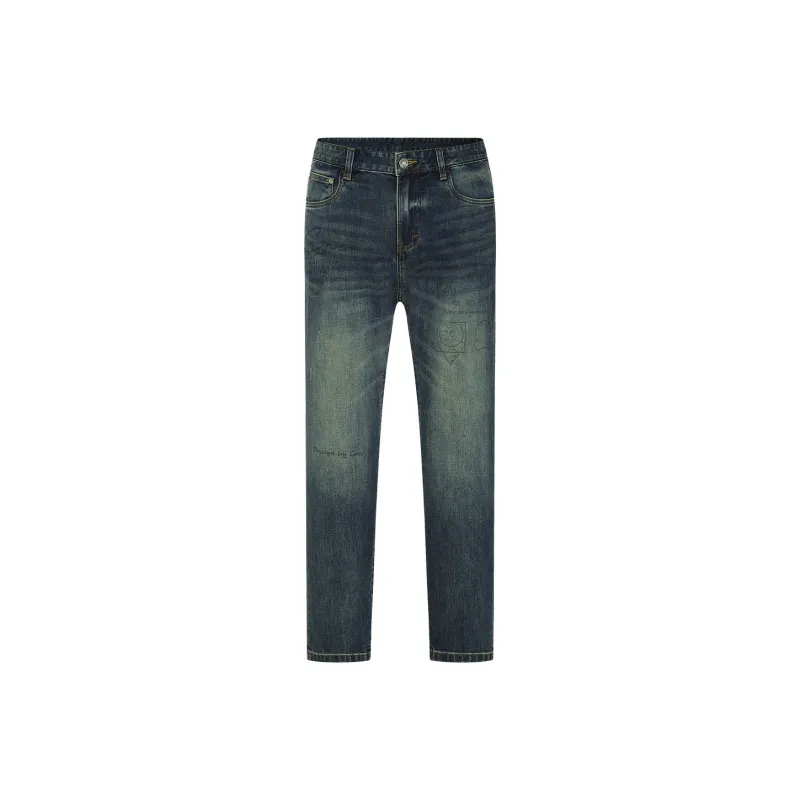 C'N'C New Order & Classics Series Jeans Men's Denim Blue-0
