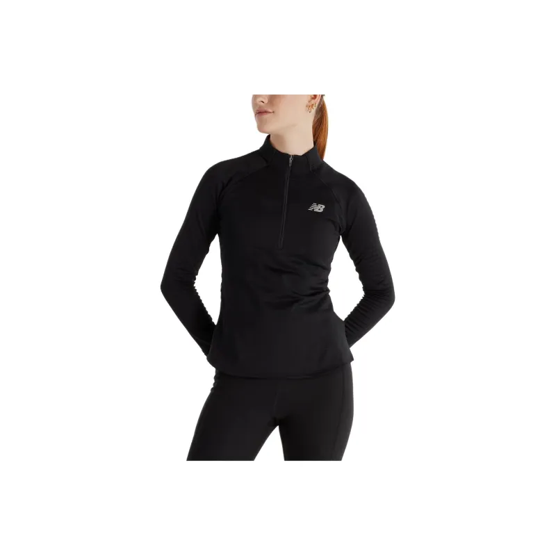 New Balance Heat Grid Raglan Sleeve T Shirt Women's Black-0