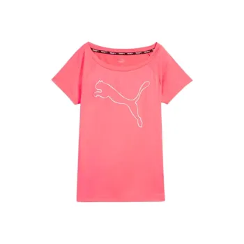 PUMA FAVORITE Raglan Sleeve T Shirt Women's Sunset Red