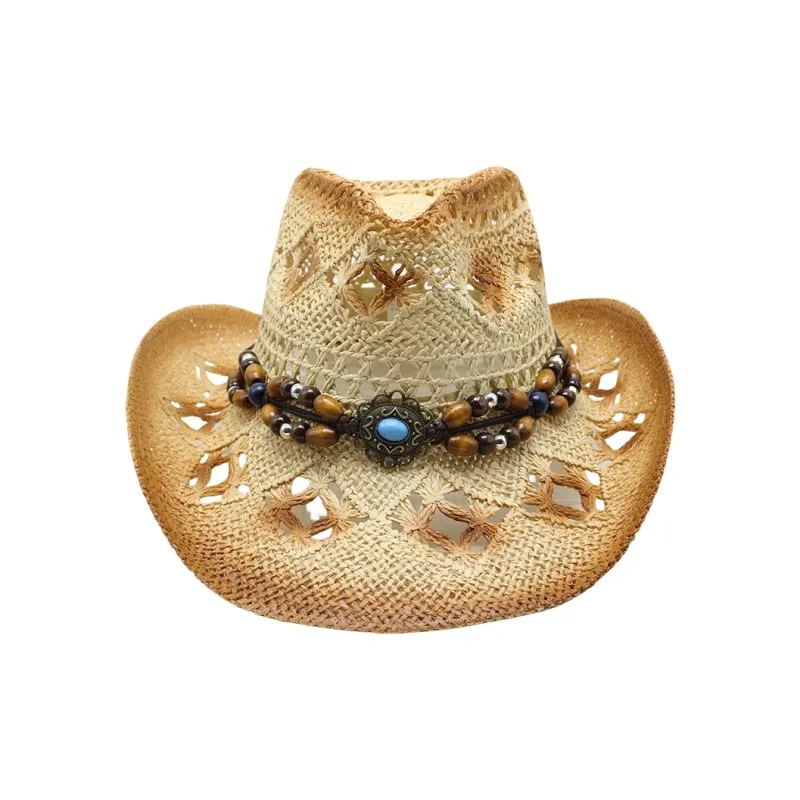 BEPOP Paper Reed Straw Hat Unisex-1