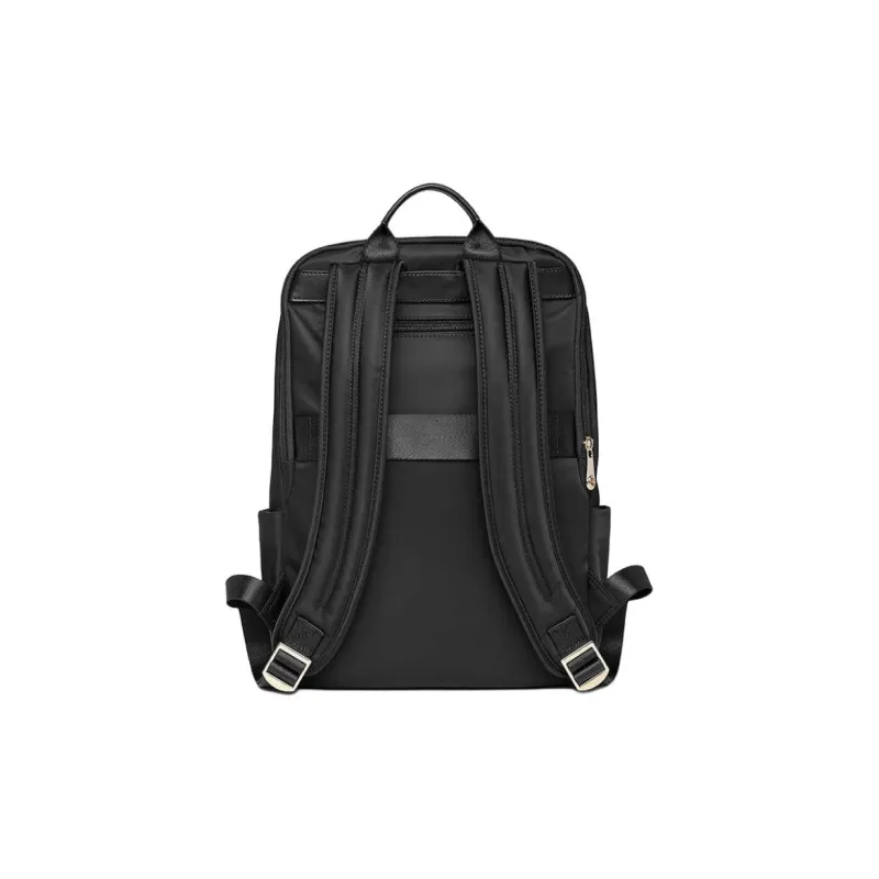 GOLDLION Fabric Backpack Medium Size Women's Black/Apricot-2