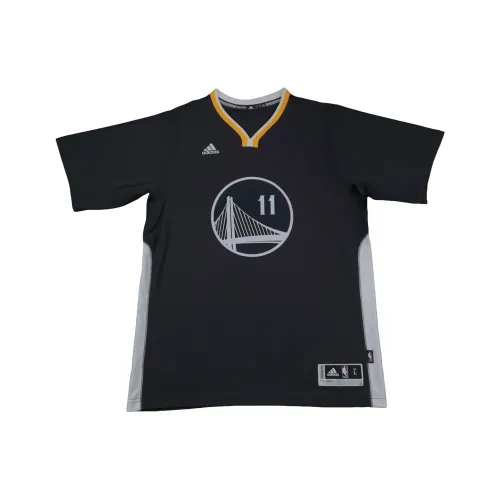 Adidas x NBA SWINGMAN Fan Edition Golden State Warriors Basketball Jersey Men's Black