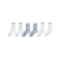 6 Pack (Stripes White 2+Label White 2+Label Blue 2)