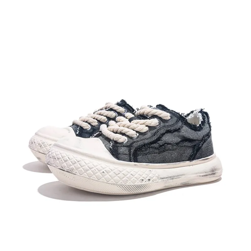 Jifffly Abrasion Resistant Cushioning Support Low Top Canvas Shoes Unisex-9