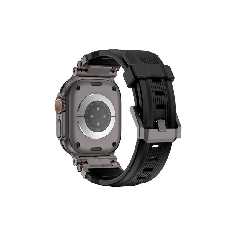 Watchbond Watch Band Apple Compatibility Silicone Material-7