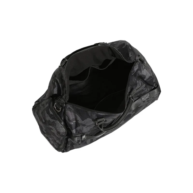 DOSRFINI PVC Gym Bag Medium Size Unisex Black-4